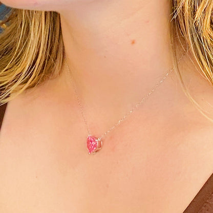 Absolute Beauty Sterling Zilveren Hart Ketting