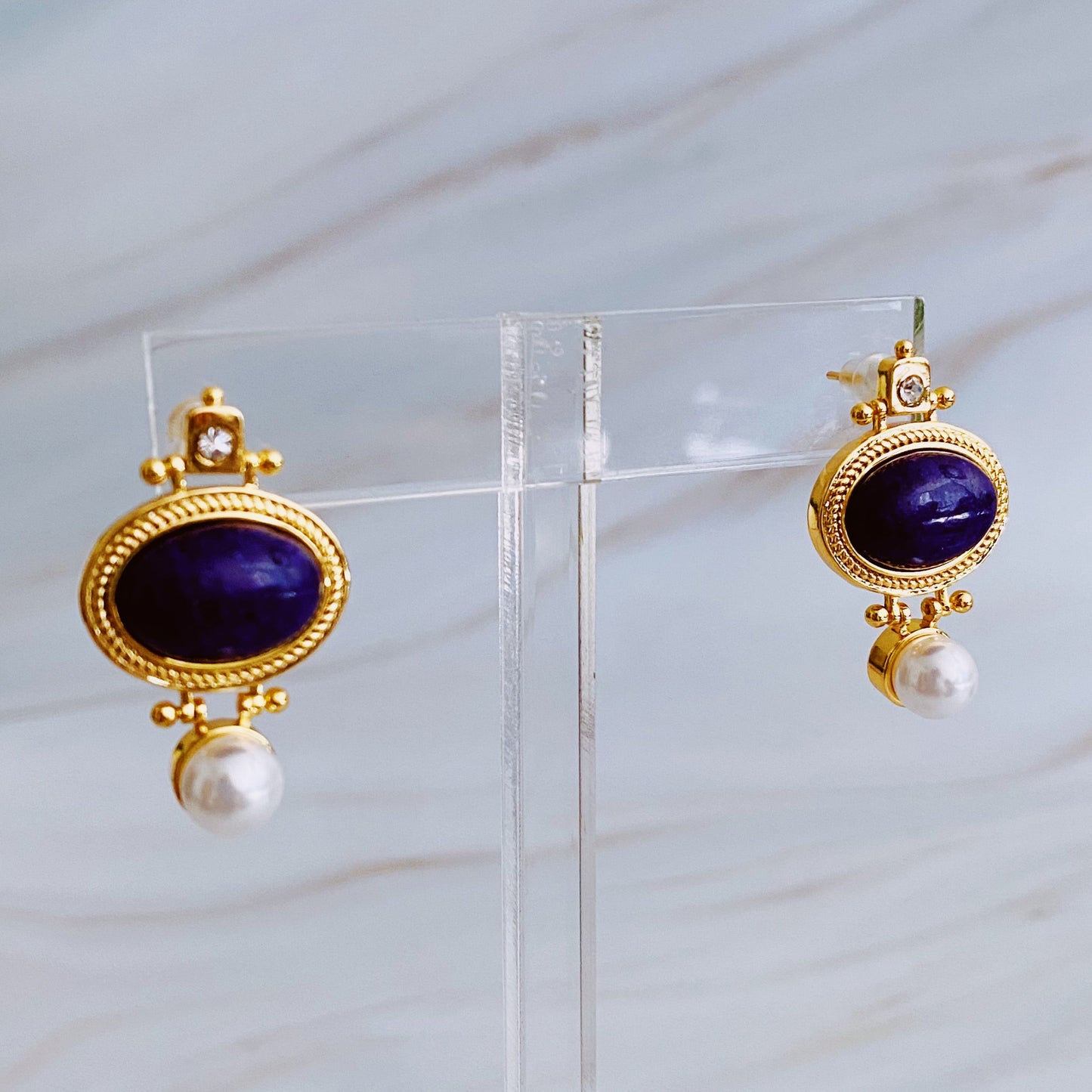 Designer-oorbellen 'Noble Beauty'