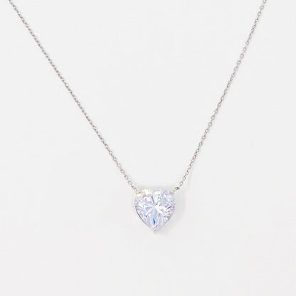 Absolute Beauty Sterling Zilveren Hart Ketting