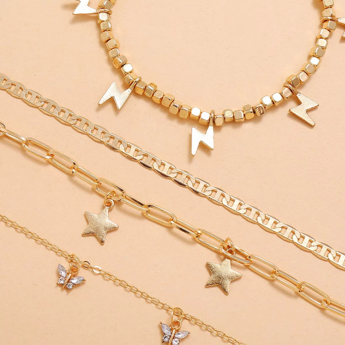 Trendy Enkelbandjesset