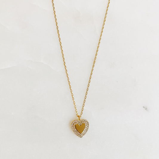 Zo Mooie Mini Hart Ketting