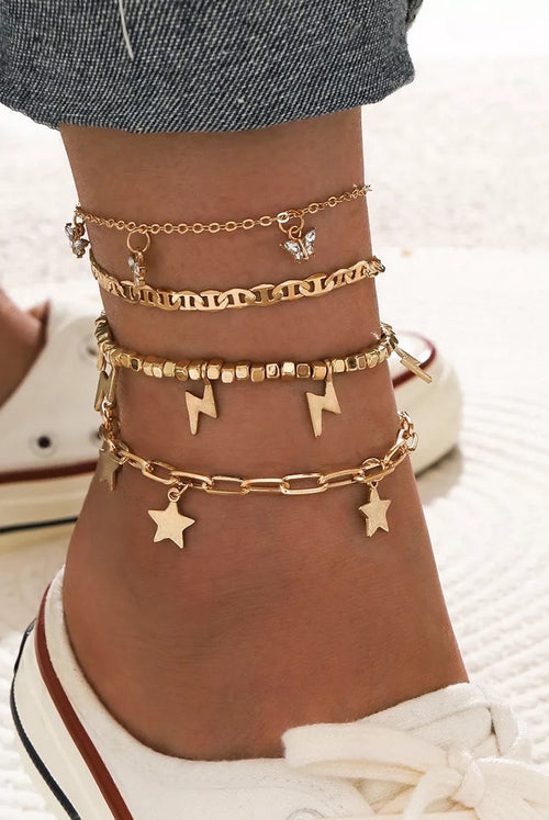 Trendy Enkelbandjesset