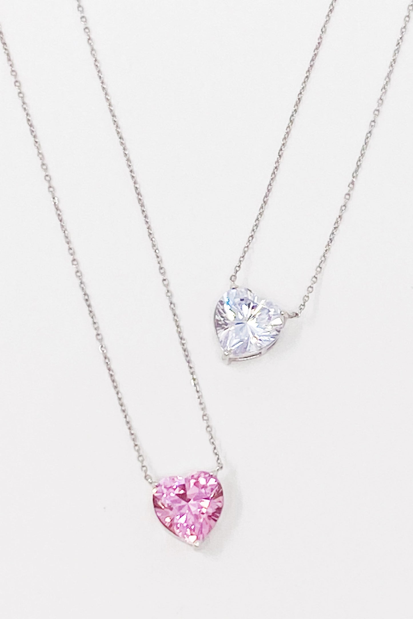 Absolute Beauty Sterling Zilveren Hart Ketting
