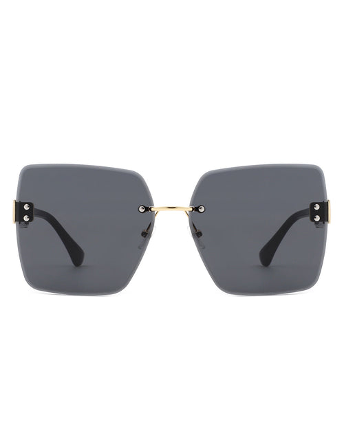 Kaelys - Oversized Randloze Zonnebril voor Dames