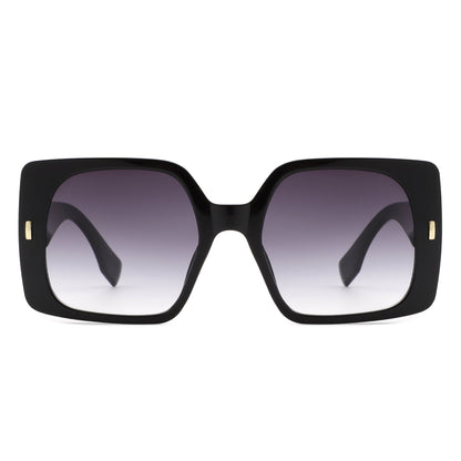 Snap - Chic Square Flat Top Fashion Sunglasses for Women