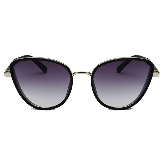 NARVA | Dames Elegante Glitter Glamour Cateye Feline Fashion Zonnebril