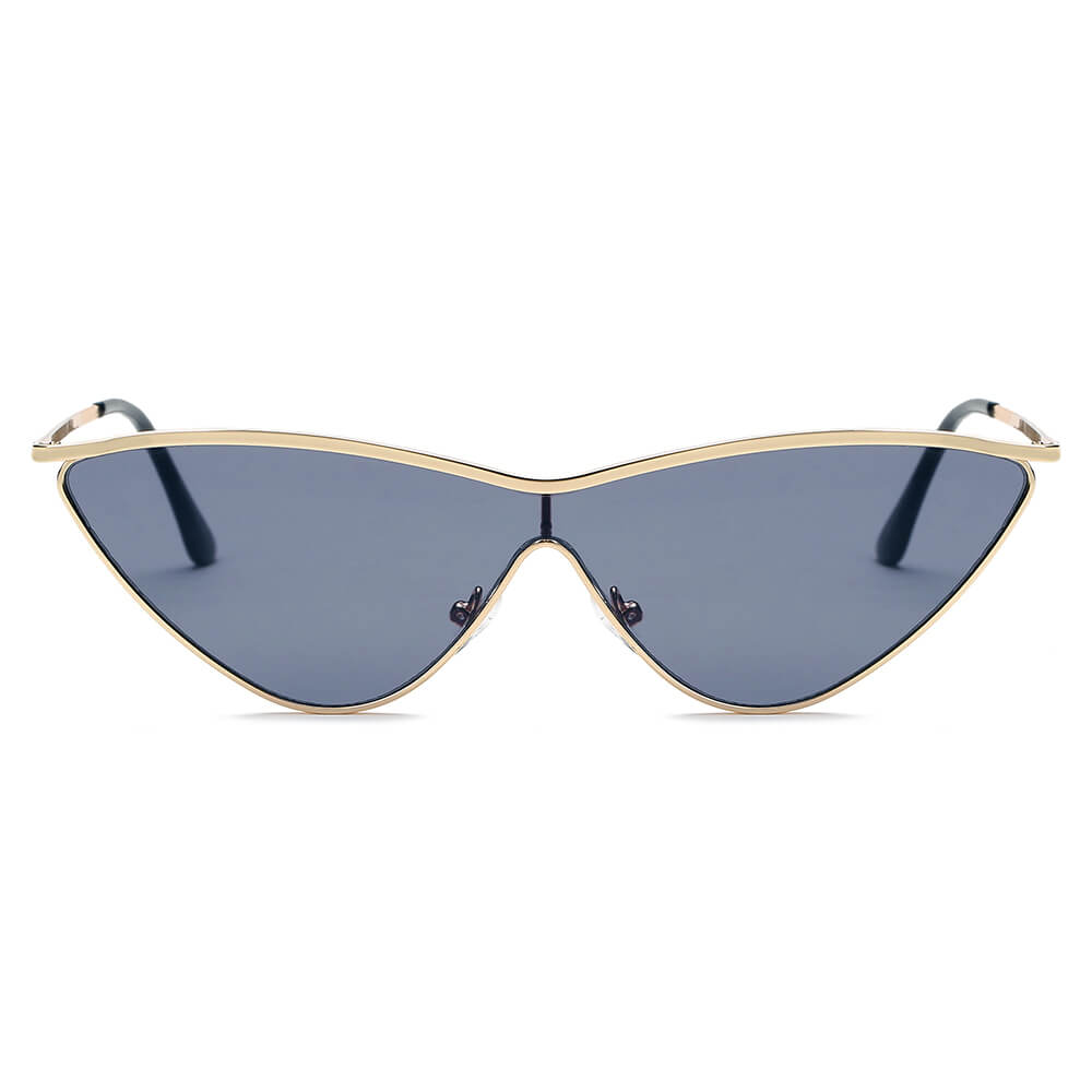 SUSTYA - Getinte Cat-Eye Zonnebril voor Dames