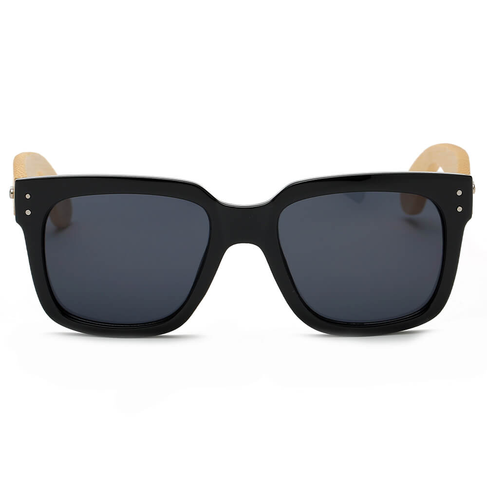 MEDFORD | Retro Unisex Heren Dames Vierkante Trendy Zonnebril