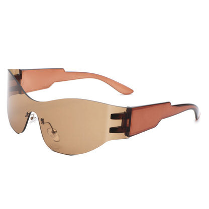 Galadriel - Futuristic Mirrored Cyberpunk Sport Sunglasses
