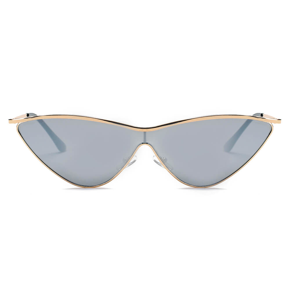 SUSTYA - Getinte Cat-Eye Zonnebril voor Dames