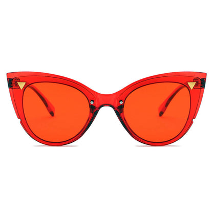 GRENOBLE | Women Retro Fashion Round Cat Eye Sunglasses