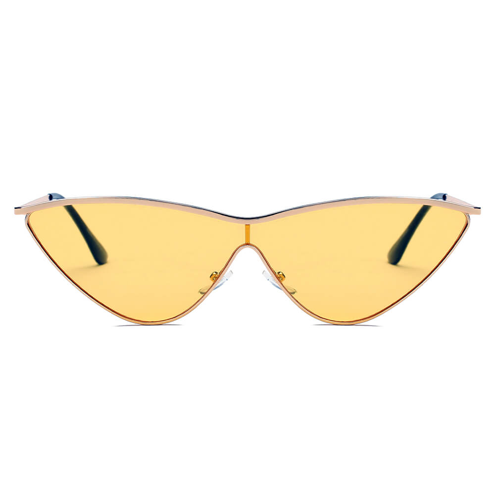 SUSTYA - Getinte Cat-Eye Zonnebril voor Dames