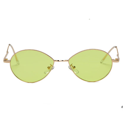 HICKORY | Small Retro Vintage Metal Round Sunglasses