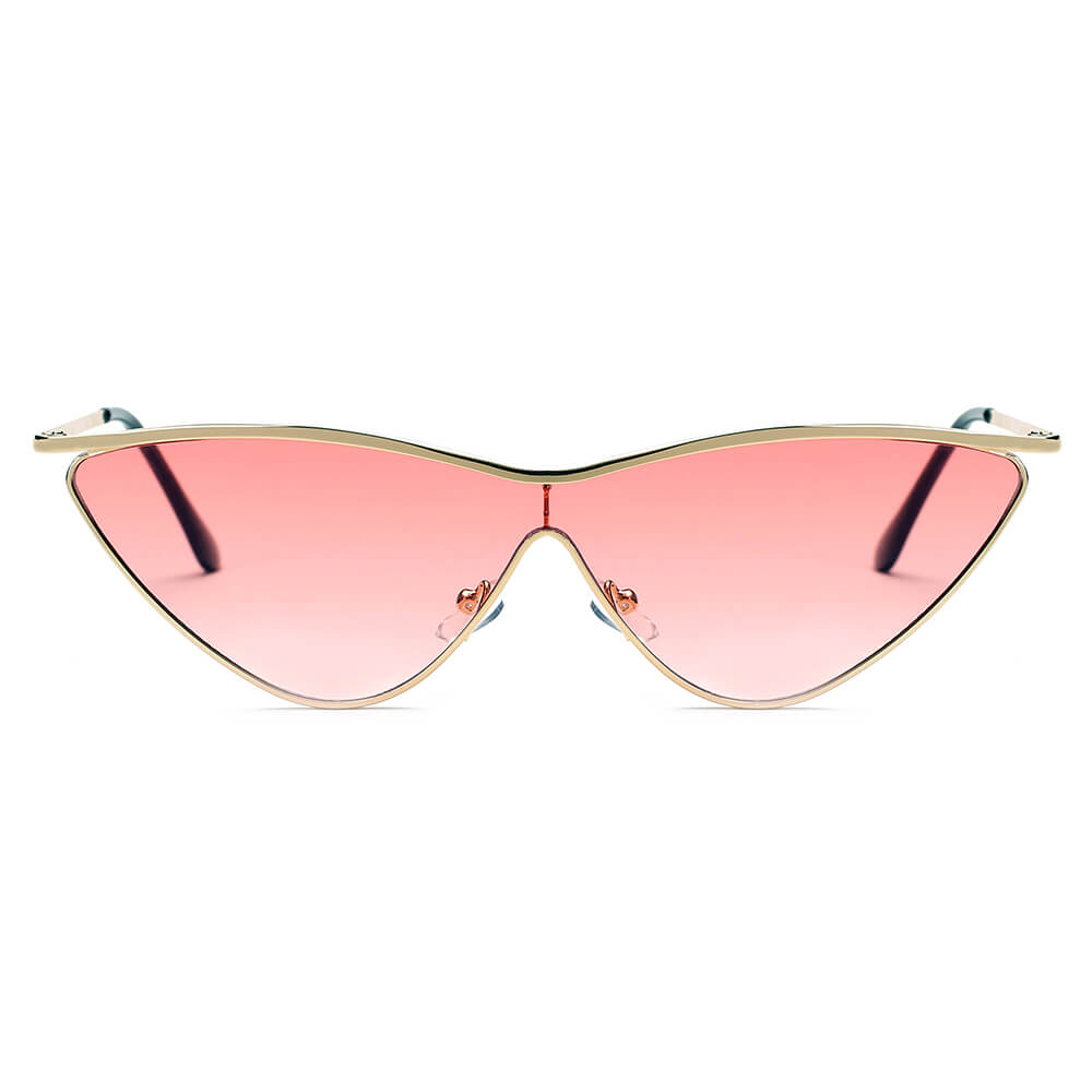 SUSTYA - Getinte Cat-Eye Zonnebril voor Dames