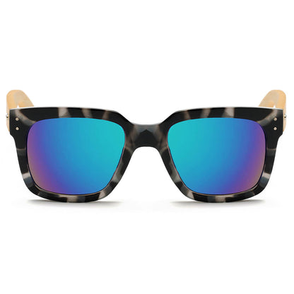 MEDFORD | Retro Unisex Heren Dames Vierkante Trendy Zonnebril