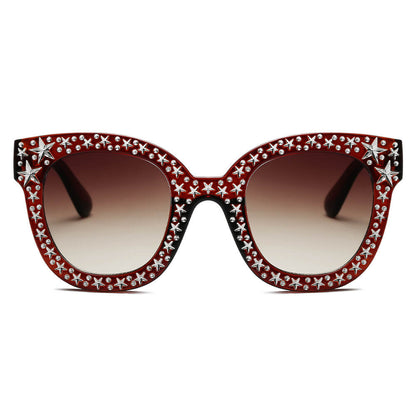 DOSWELL | Women Fashion Oversize Round Sunglasses