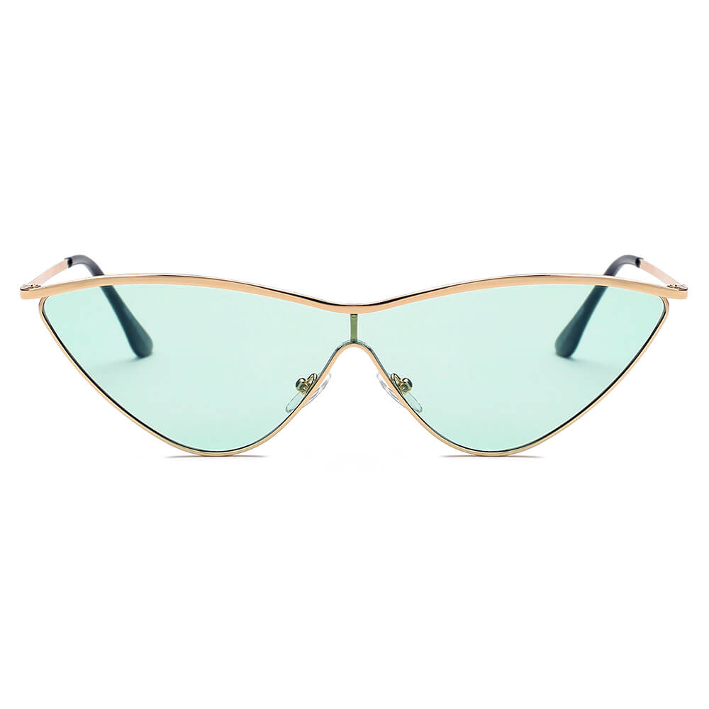 SUSTYA - Getinte Cat-Eye Zonnebril voor Dames