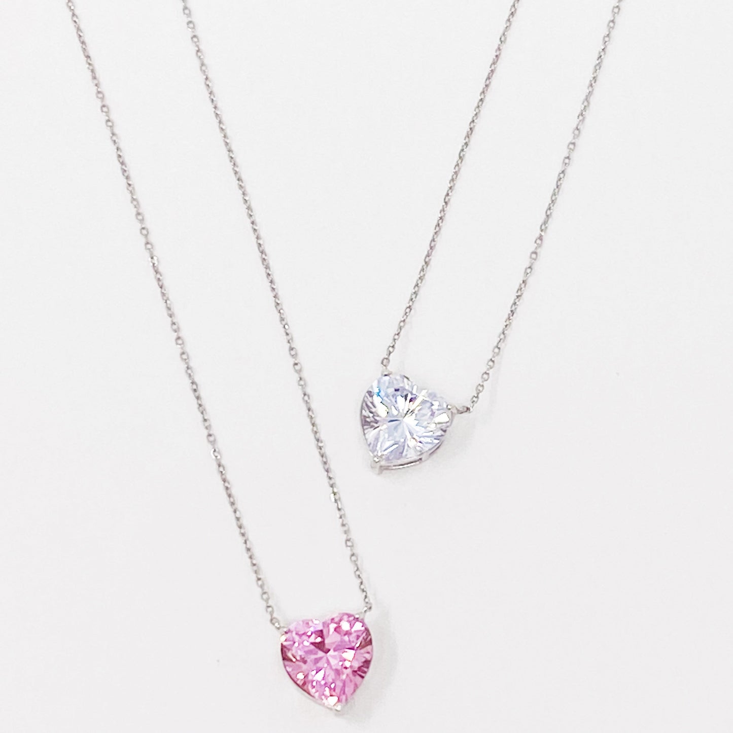Absolute Beauty Sterling Zilveren Hart Ketting