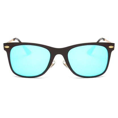 DUGALD | Classic Horn Rimmed Rectangle Fashion Sunglasses
