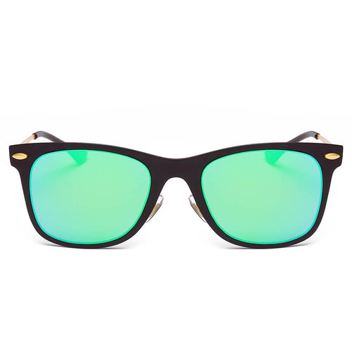 DUGALD | Classic Horn Rimmed Rectangle Fashion Sunglasses