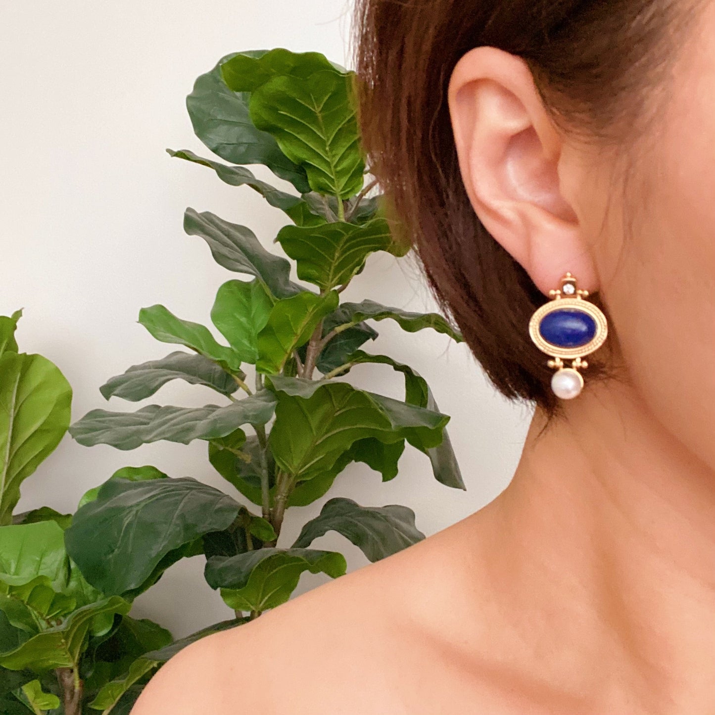 Designer-oorbellen 'Noble Beauty'