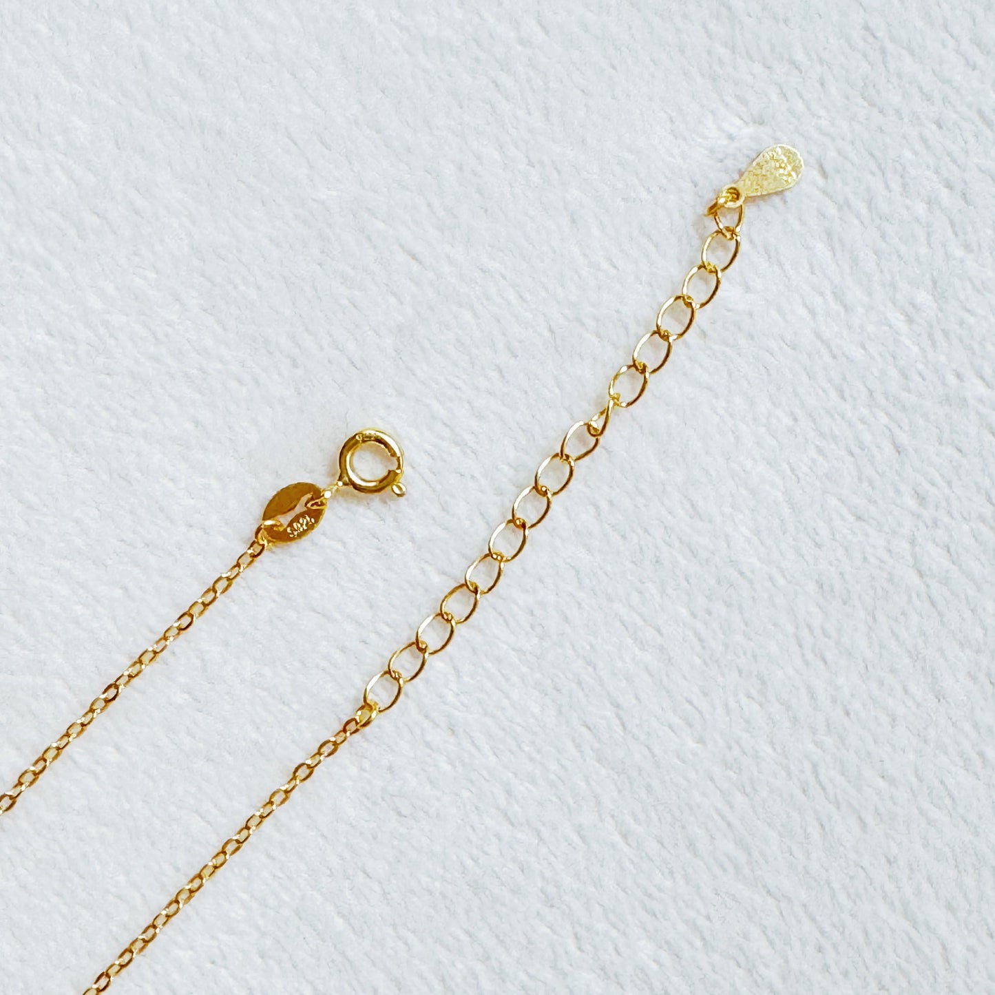 Shine Classy Strik Sterling Zilveren Ketting