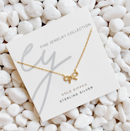 Shine Classy Strik Sterling Zilveren Ketting