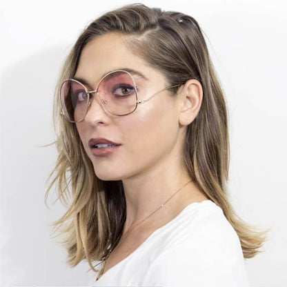 Eugene - Trendy oversized Pantone-lenzen zonnebril voor dames
