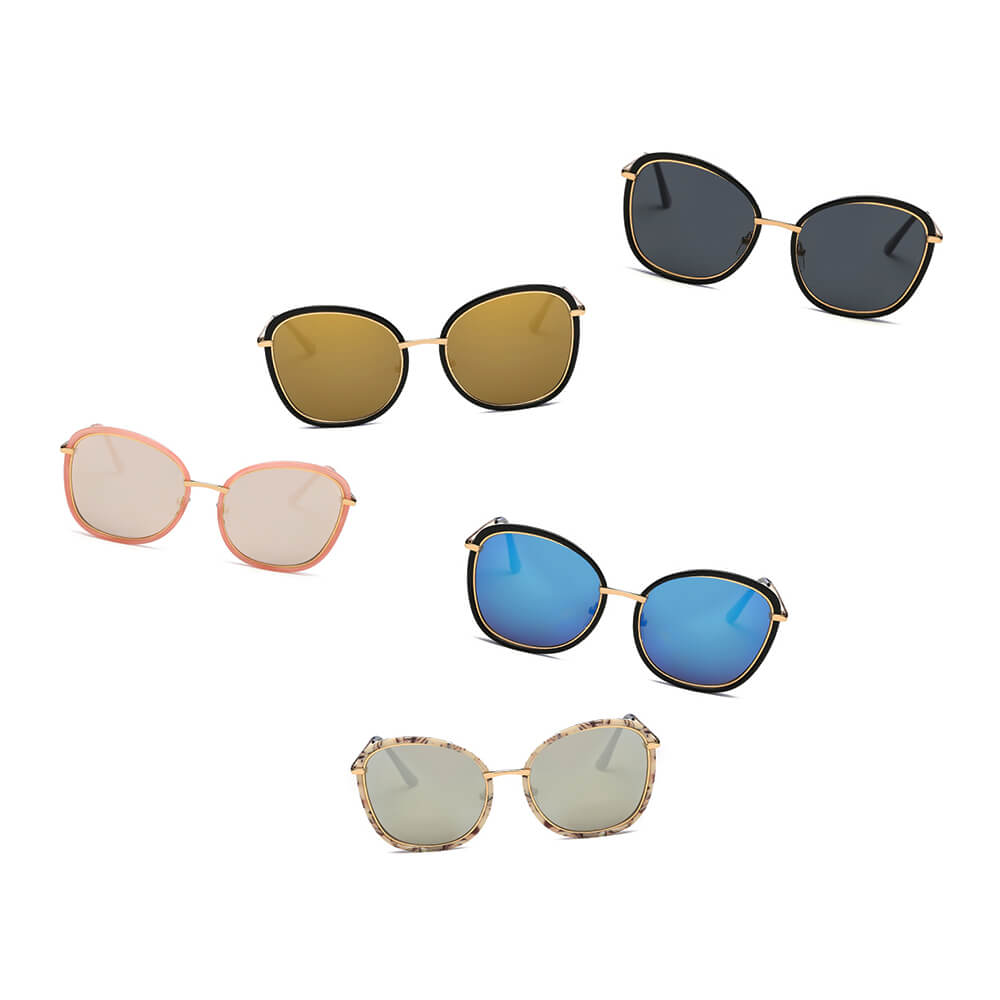 BROOKVILLE | Oversized Cateye Zonnebril voor dames