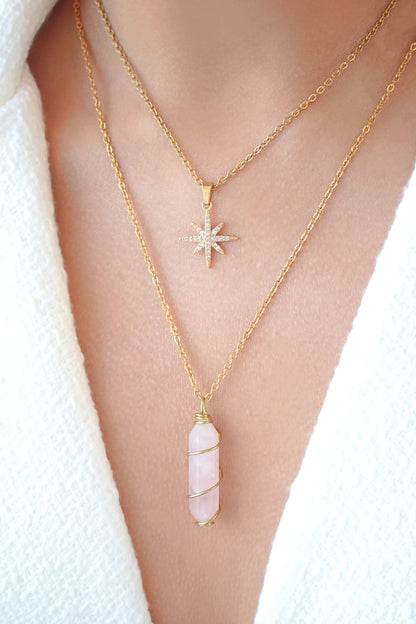 24 Karaat Polaris Ster Ketting