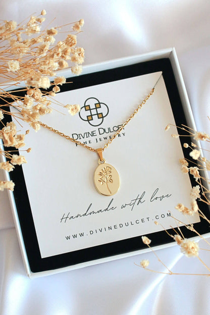 “Bouquet de Roses” 24K Classy bloemenketting