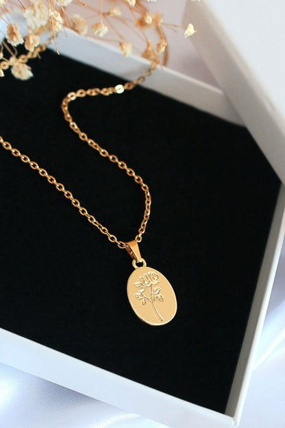“Bouquet de Roses” 24K Classy bloemenketting