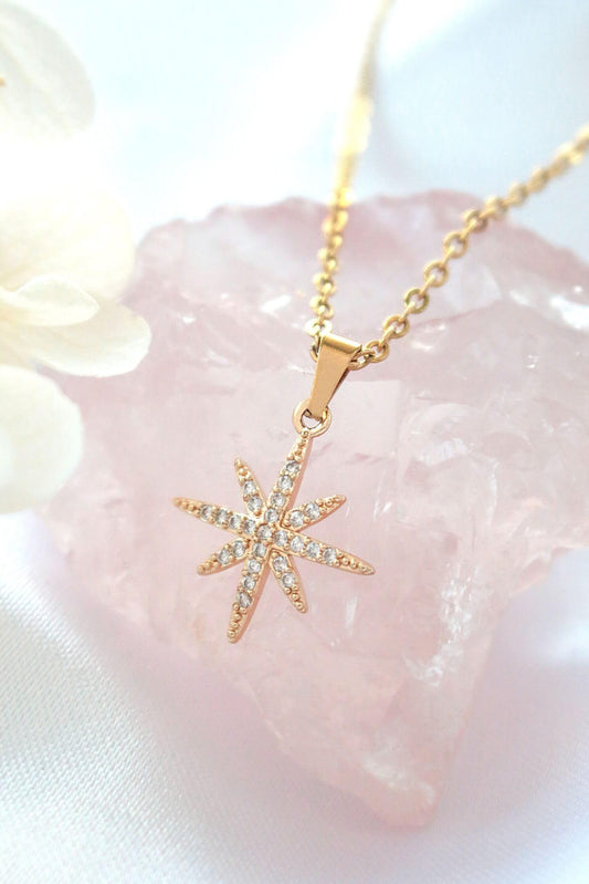 24 Karaat Polaris Ster Ketting