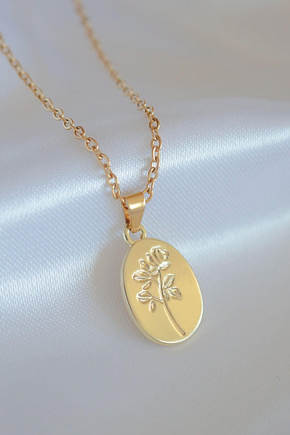 “Bouquet de Roses” 24K Classy bloemenketting