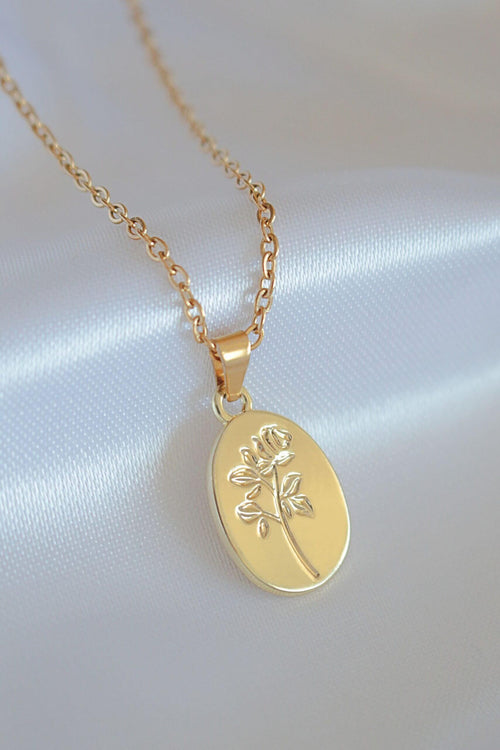 “Bouquet de Roses” 24K Classy bloemenketting