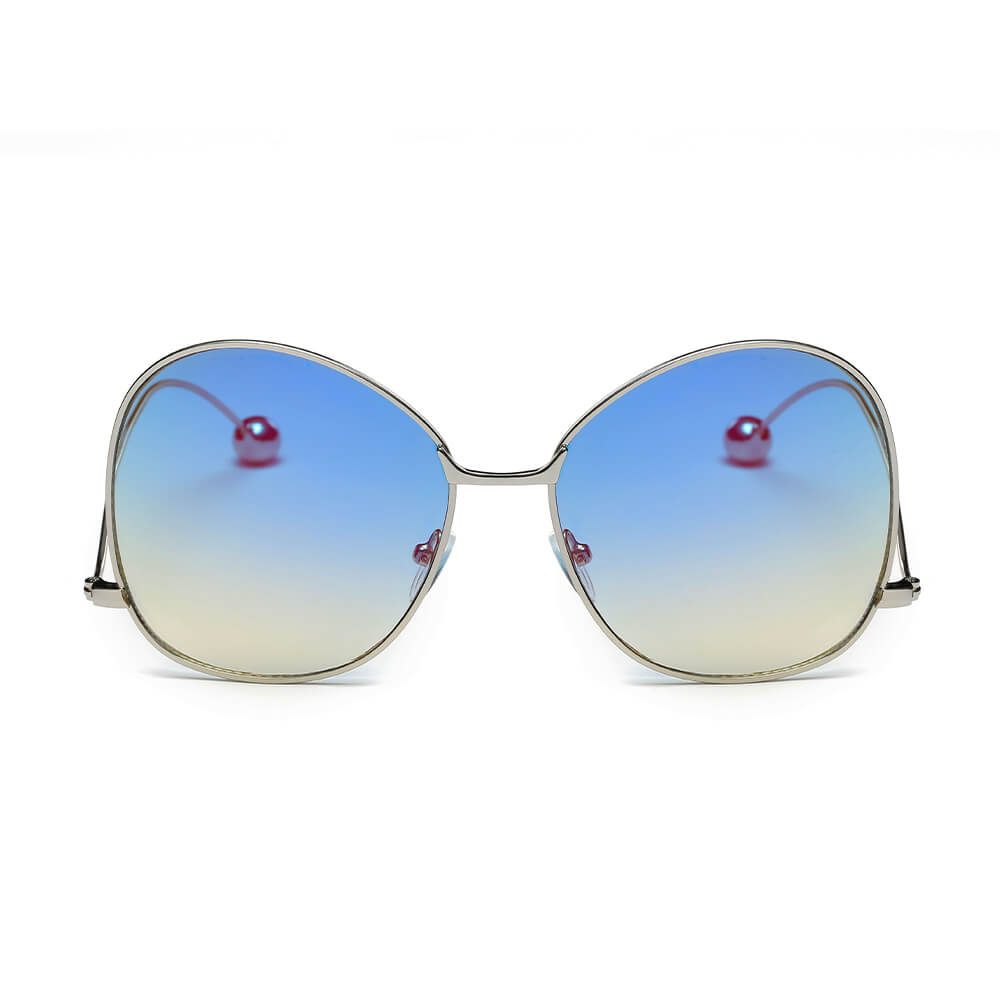 Eugene - Trendy oversized Pantone-lenzen zonnebril voor dames