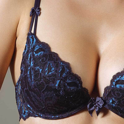 Kanten Plunge Push-up BH Lavinia Dare Me Poederroze